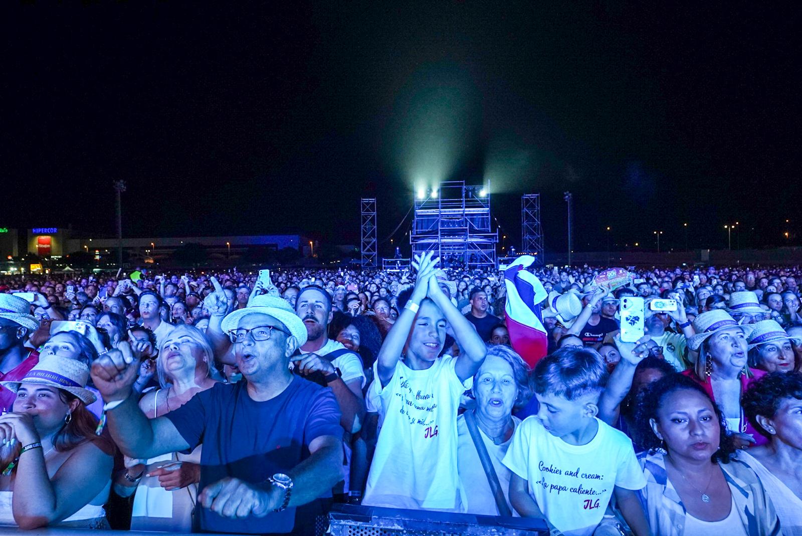 Así vibró Gran Canaria con Juan Luis Guerra