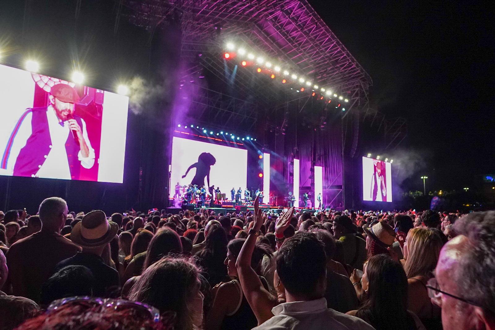 Así vibró Gran Canaria con Juan Luis Guerra