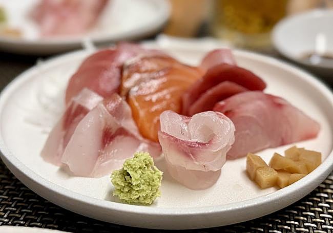 Sashimi en Yoshihiro