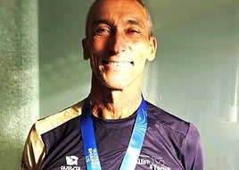 Mata, con su medalla de oro.