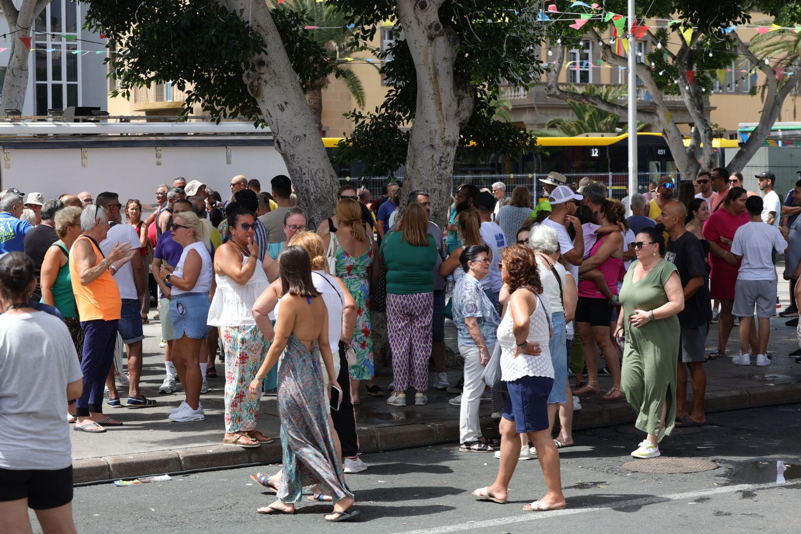La Isleta protesta contra la inmigración