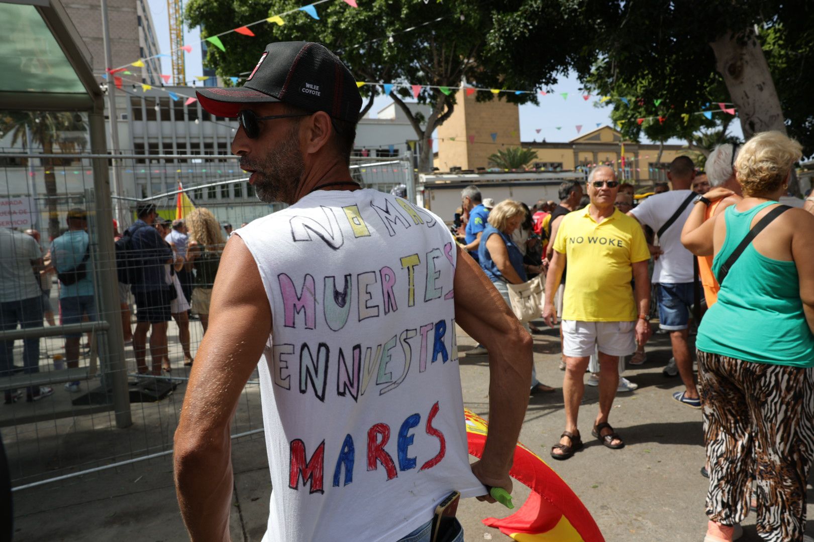 La Isleta protesta contra la inmigración