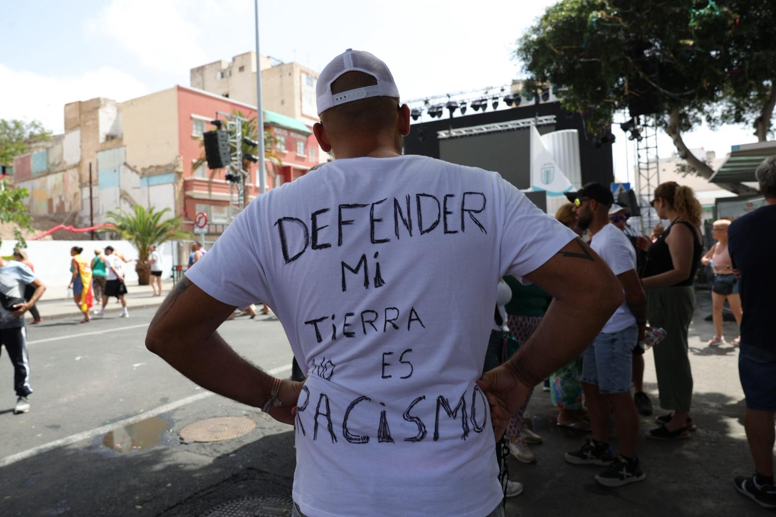 La Isleta protesta contra la inmigración