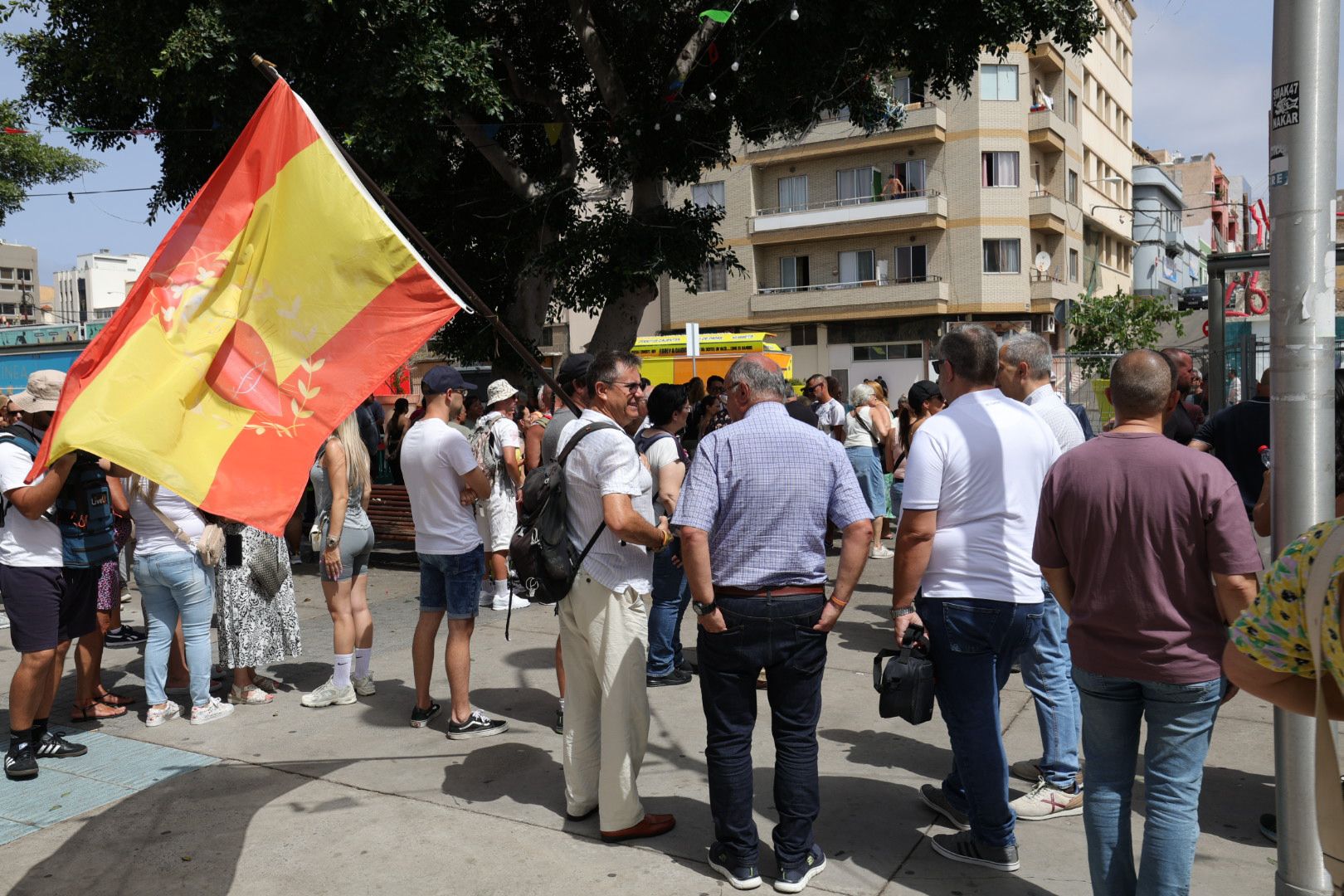 La Isleta protesta contra la inmigración