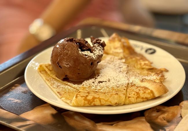 Crepe en Amorino
