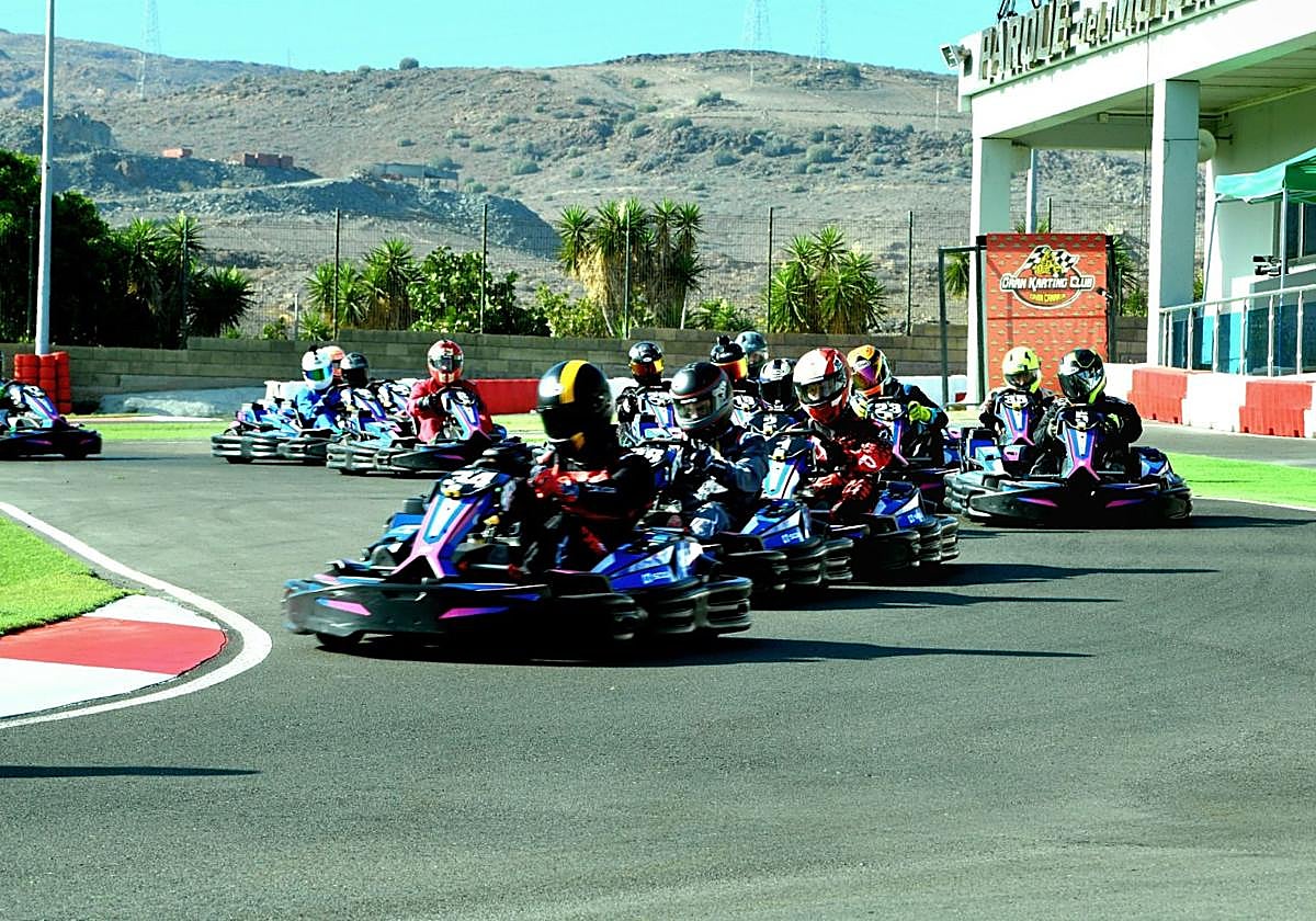 Un momento de las carreras este fin de semana.