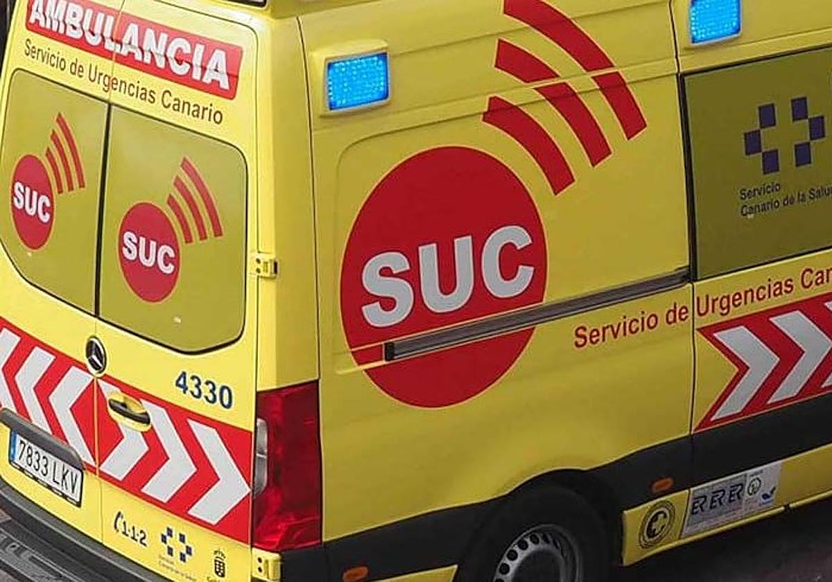 Ambulancia del SUC.