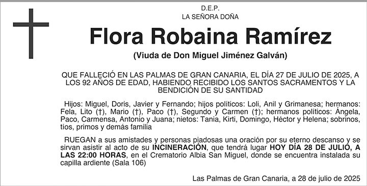 Flora Robaina Ramírez