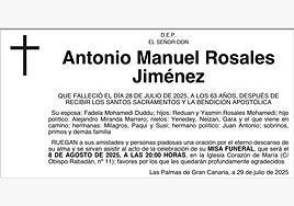 Antonio Manuel Rosales Jiménez