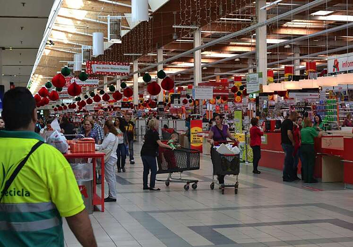 Imagen del supermercado Alcampo, en Telde