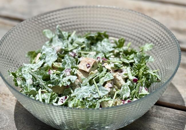 Deliciosa ensalada de pollo