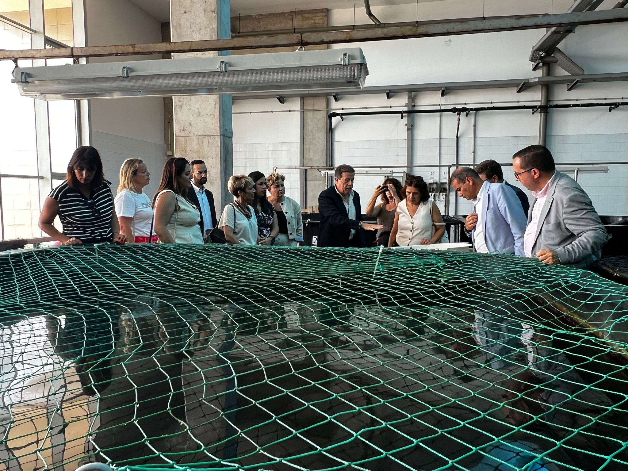 La comisión parlamentaria de Universidades, en el instituto Ecoaqua de la ULPGC.