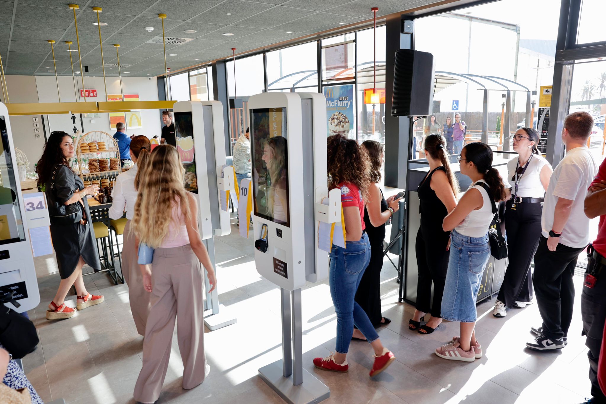 Así fue la inauguración de McDonald&#039;s en Agüimes