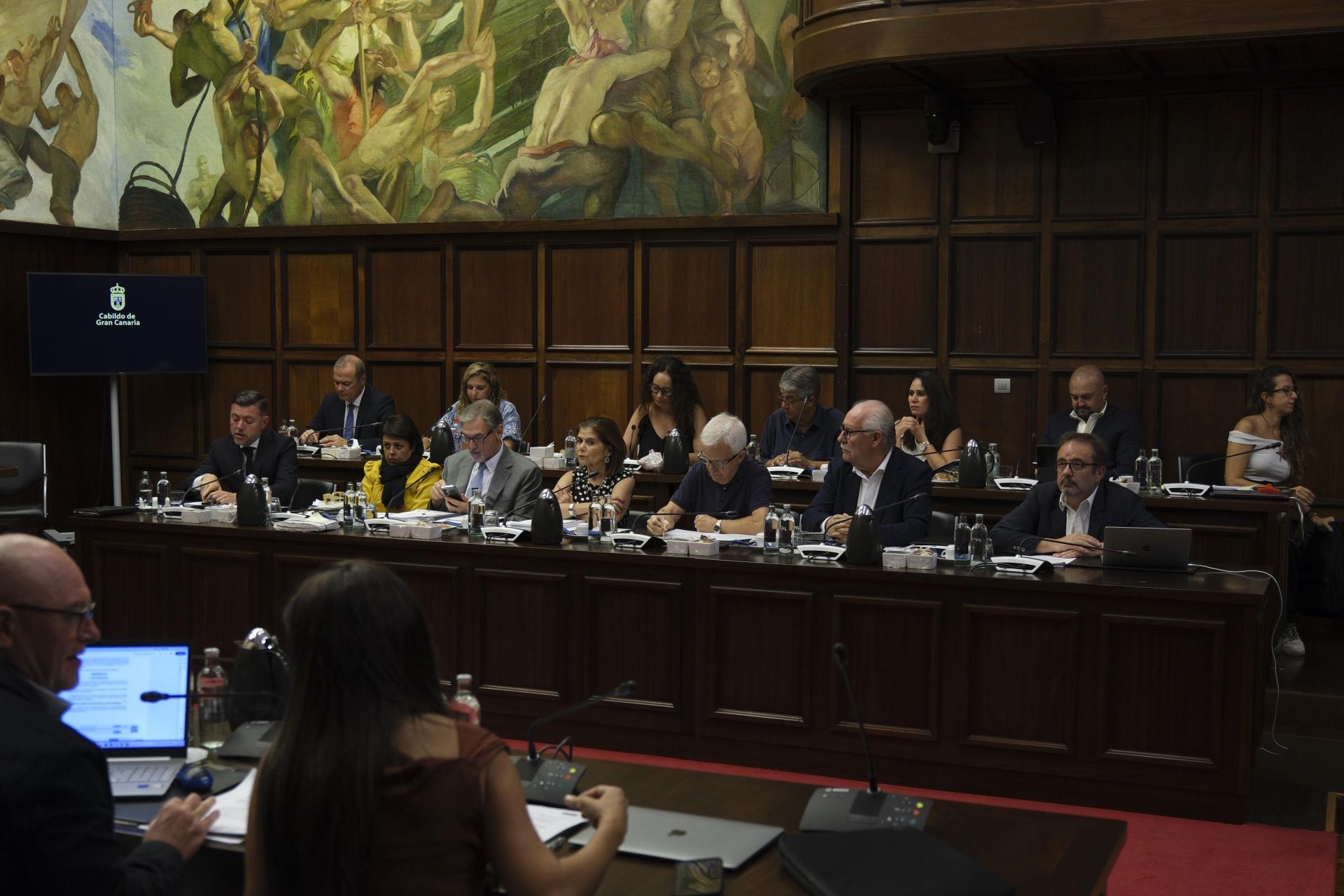 Así fue el pleno del Cabildo de Gran Canaria