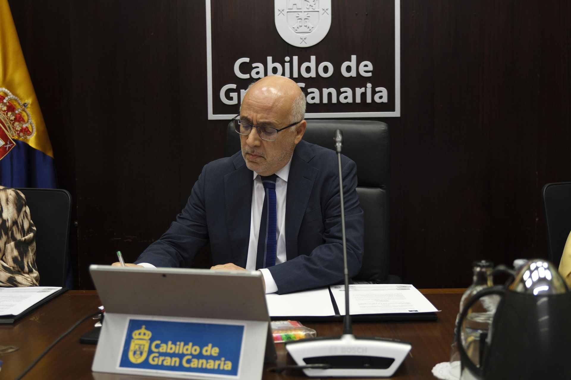 Así fue el pleno del Cabildo de Gran Canaria