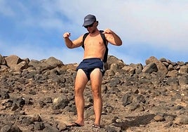 Quevedo disfruta de sus vacaciones en Fuerteventura.