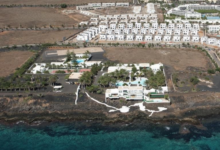 Una residencia de lujo que ha tenido grandes invitados