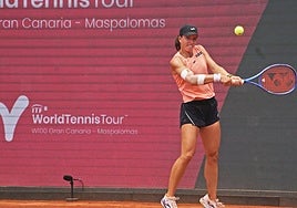 Kaitlin Quevedo ha brillado y opta al título. La jugadora canaria sigue progresando.