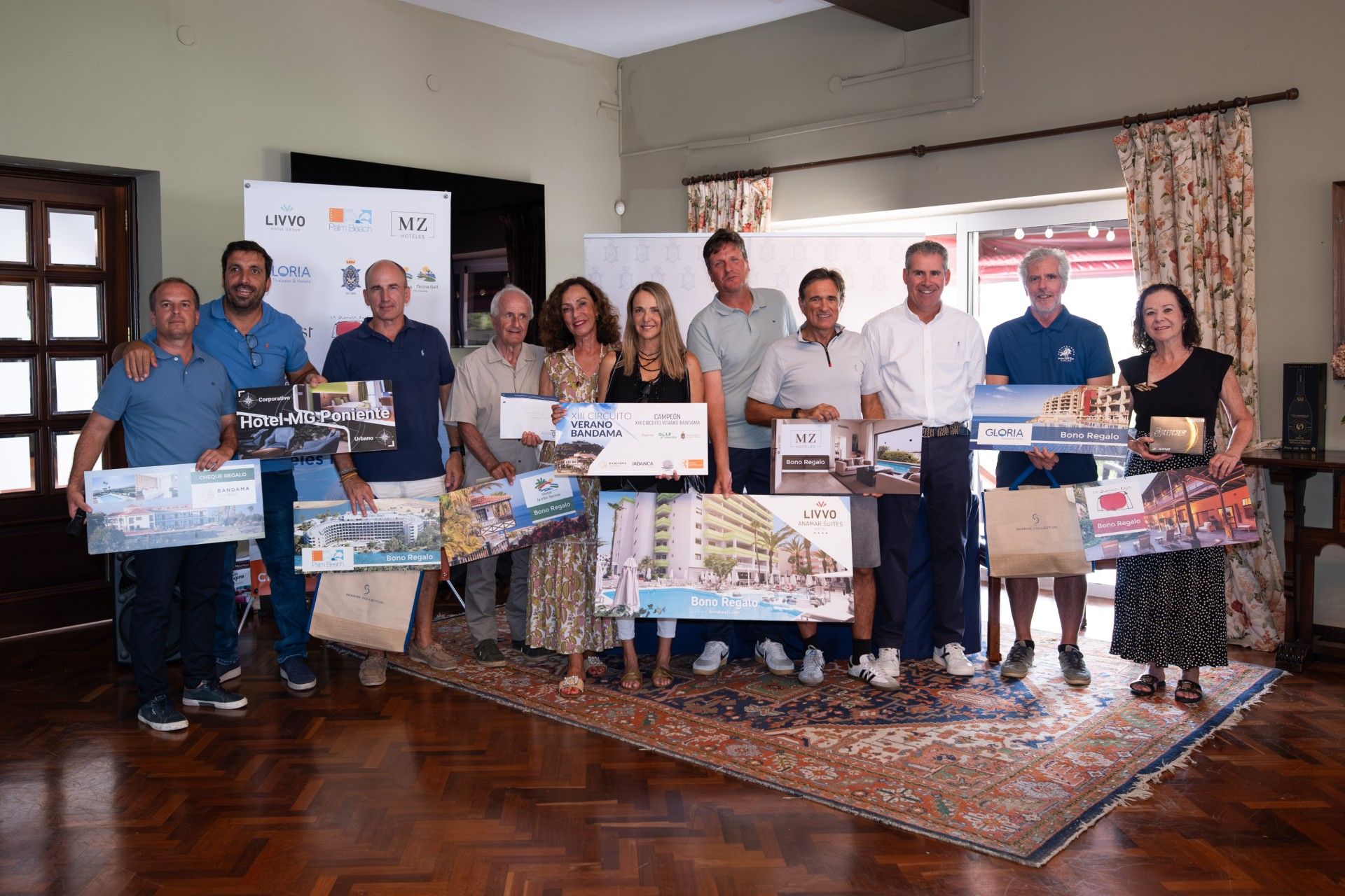 Ganadores del torneo celebrado este sábado.