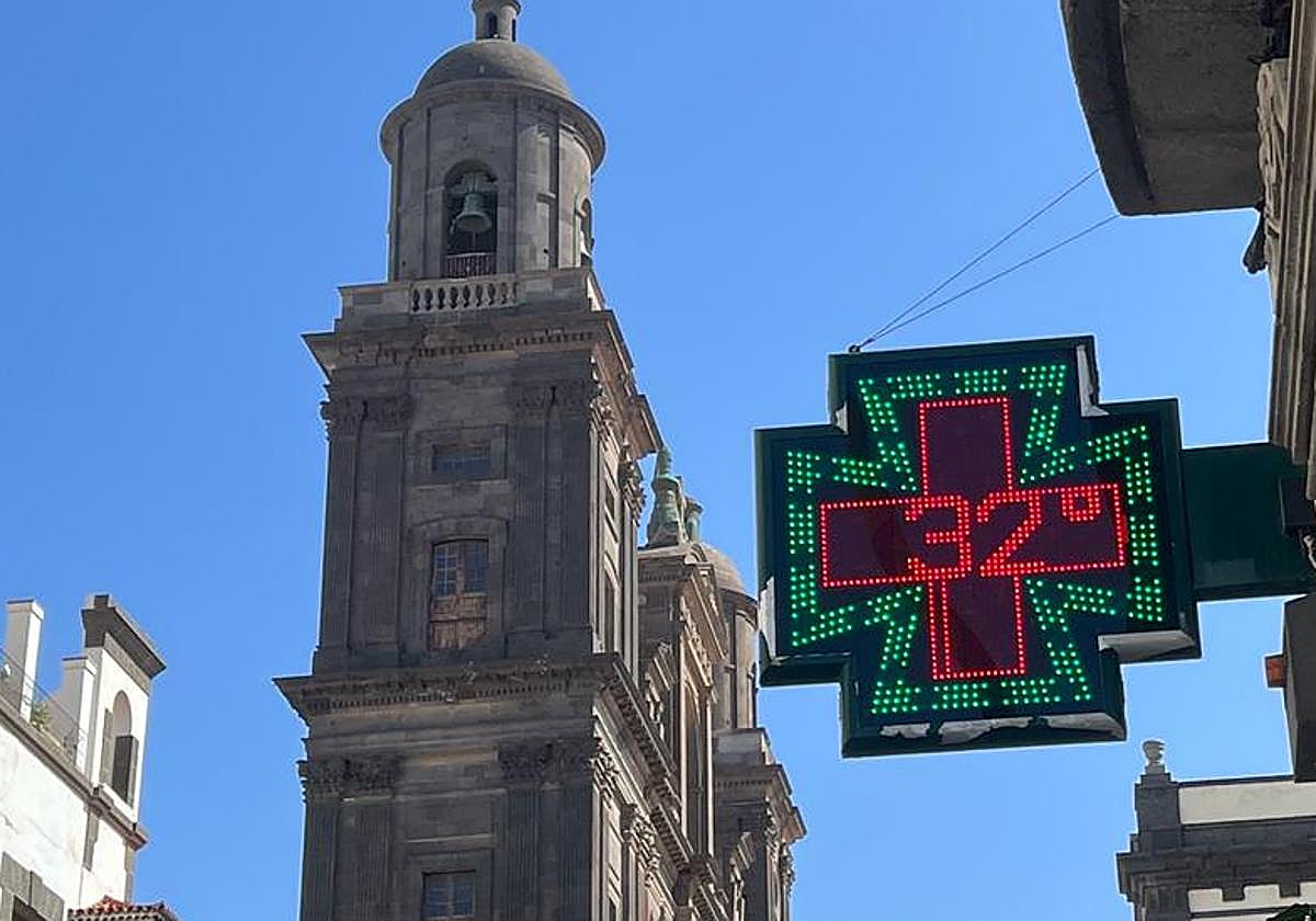 32º grados centígrados en Vegueta.