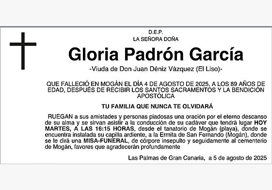 Gloria Padrón García