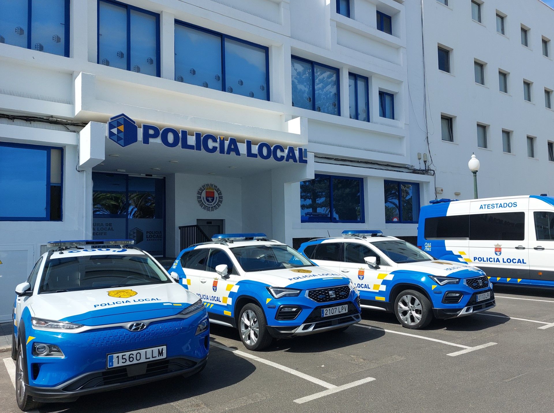 Sede de la Policía Local de Arrecife.