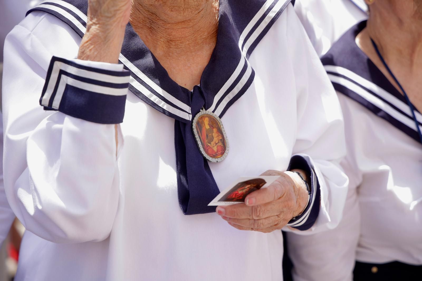 Así lució la procesión del Encuentro en Agaete