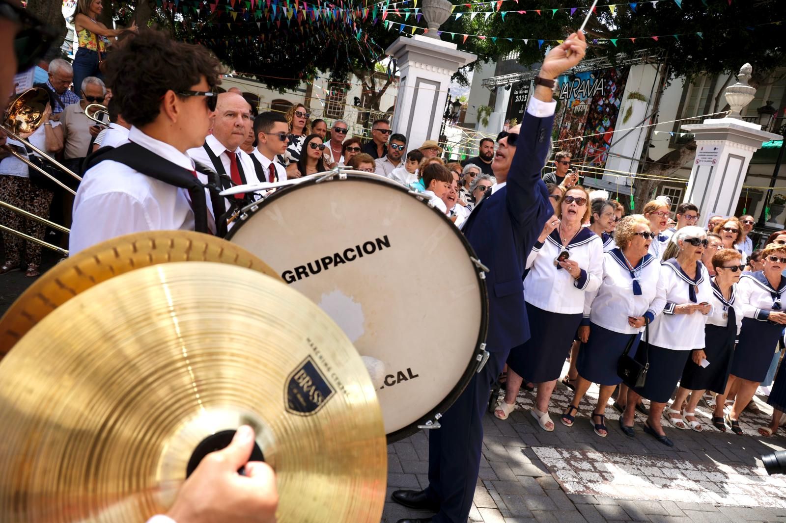 Así lució la procesión del Encuentro en Agaete
