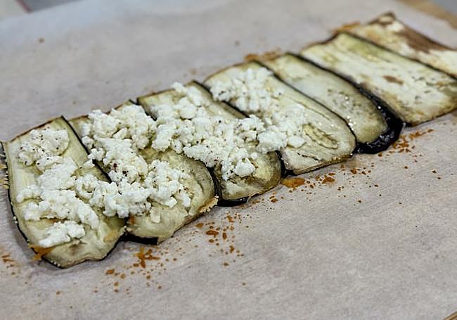 Rellenamos con la mozzarella