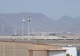 Imagen de la presencia de calima en Gran Canaria.