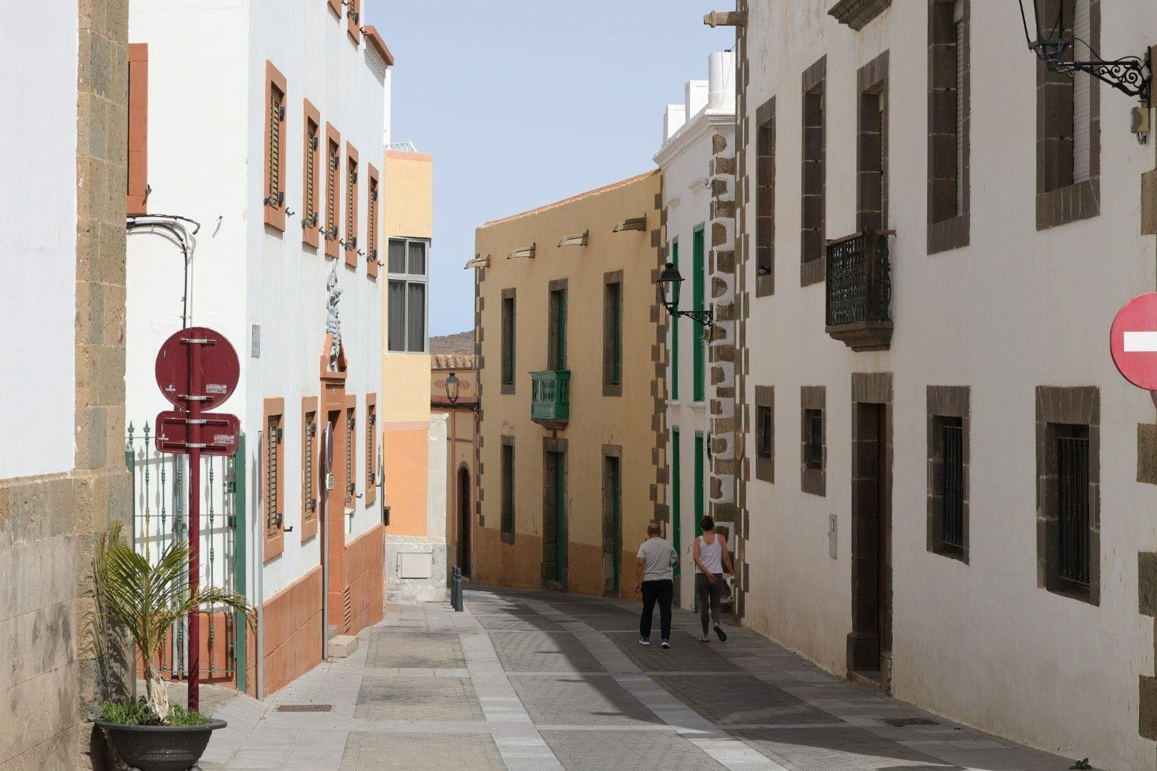 Agüimes se vacía ante la ola de calor
