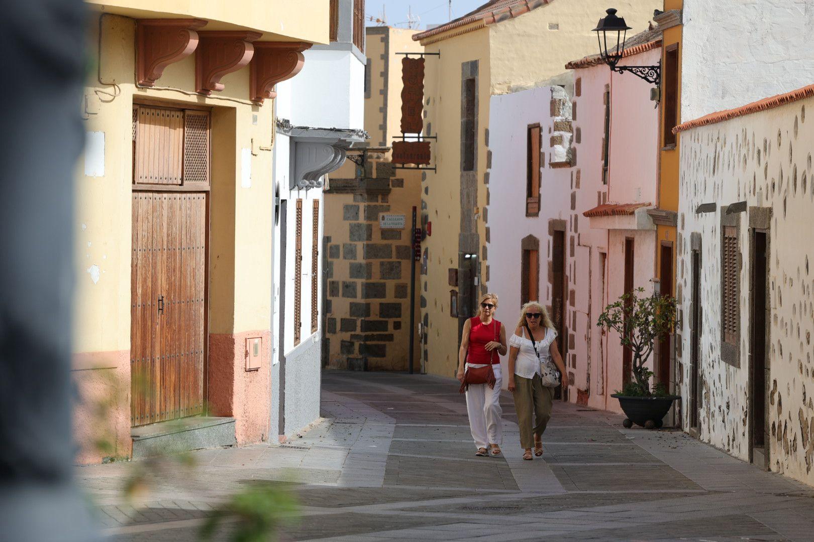 Agüimes se vacía ante la ola de calor
