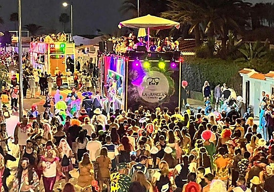 Imagen de archivo del Carnaval de Maspalomas.
