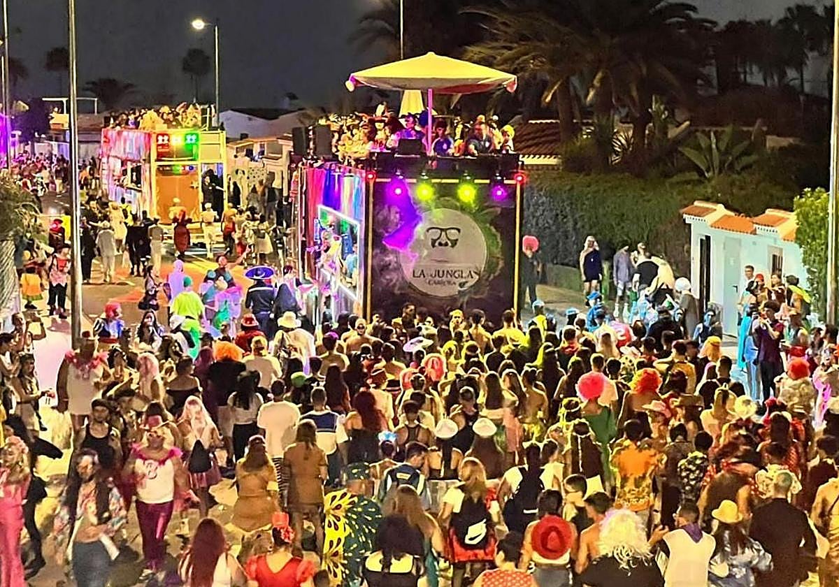 Imagen de archivo del Carnaval de Maspalomas.
