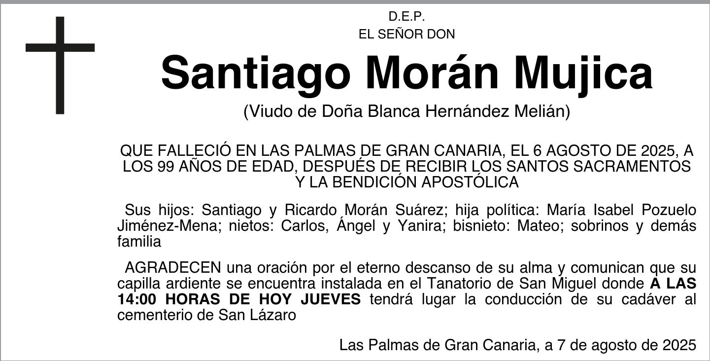 Santiago Morán Mujica