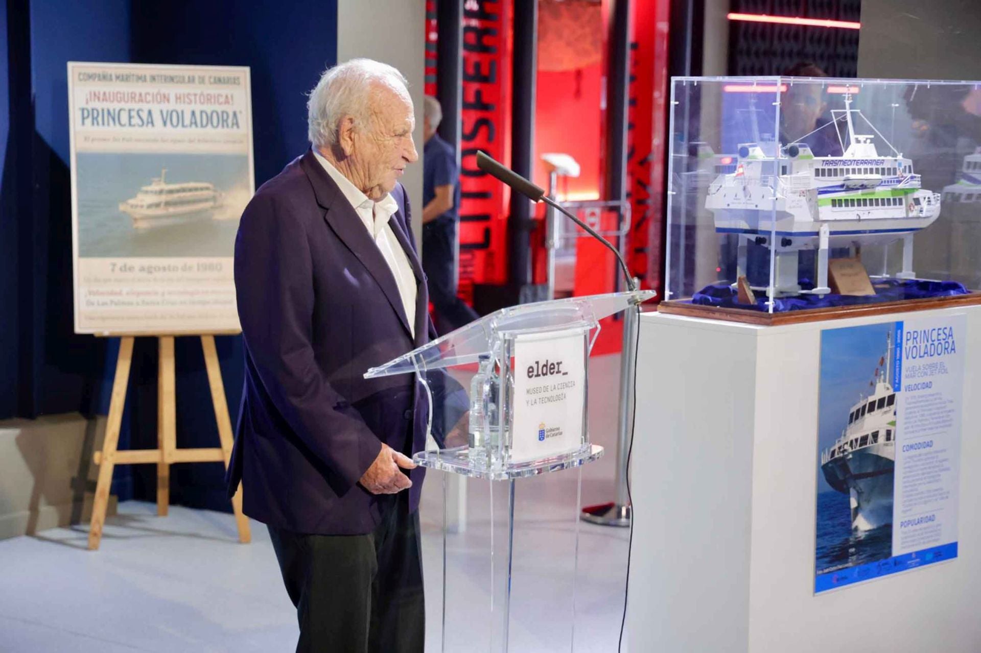 El aniversario del Jetfoil en imágenes