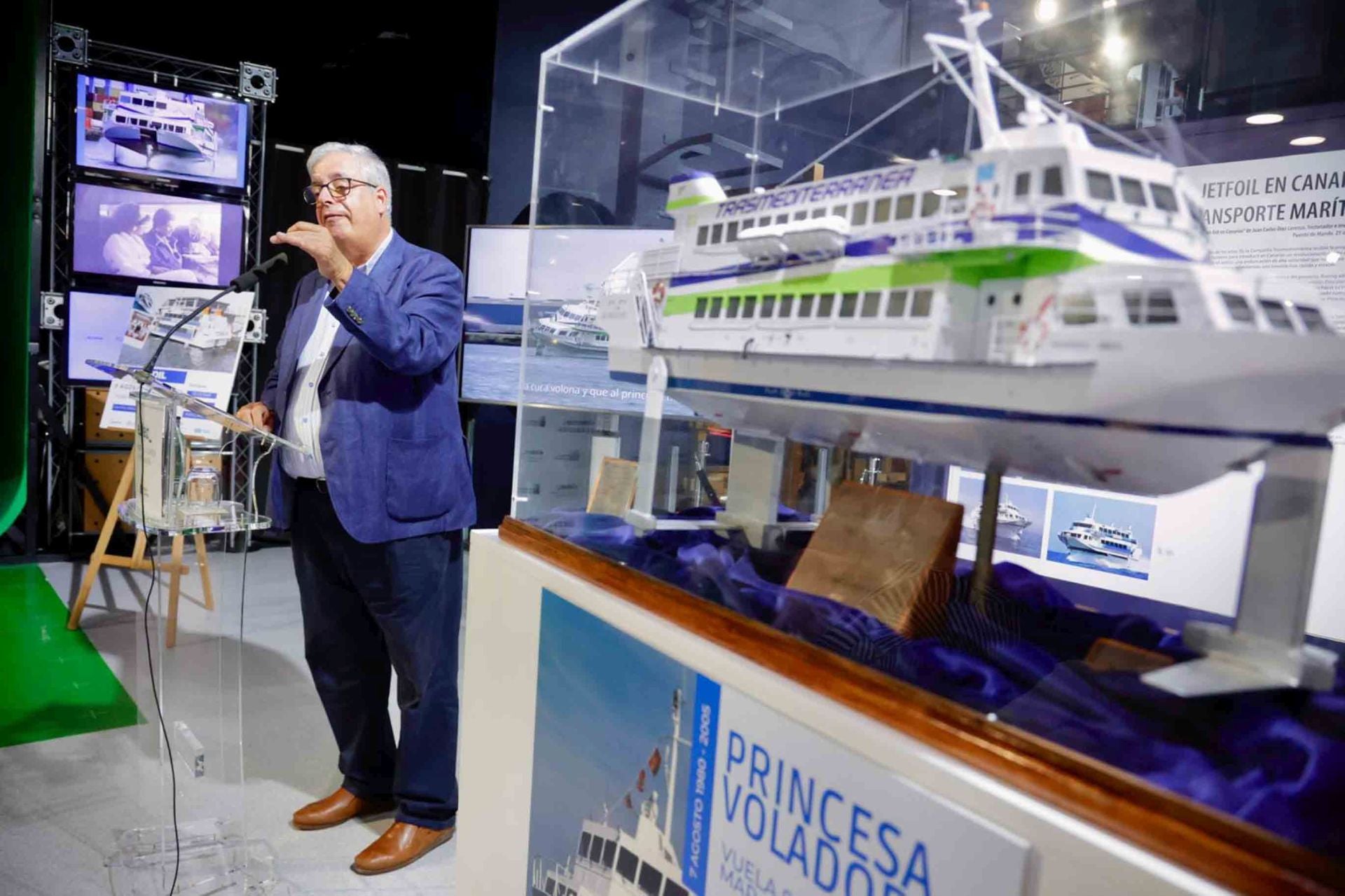 El aniversario del Jetfoil en imágenes