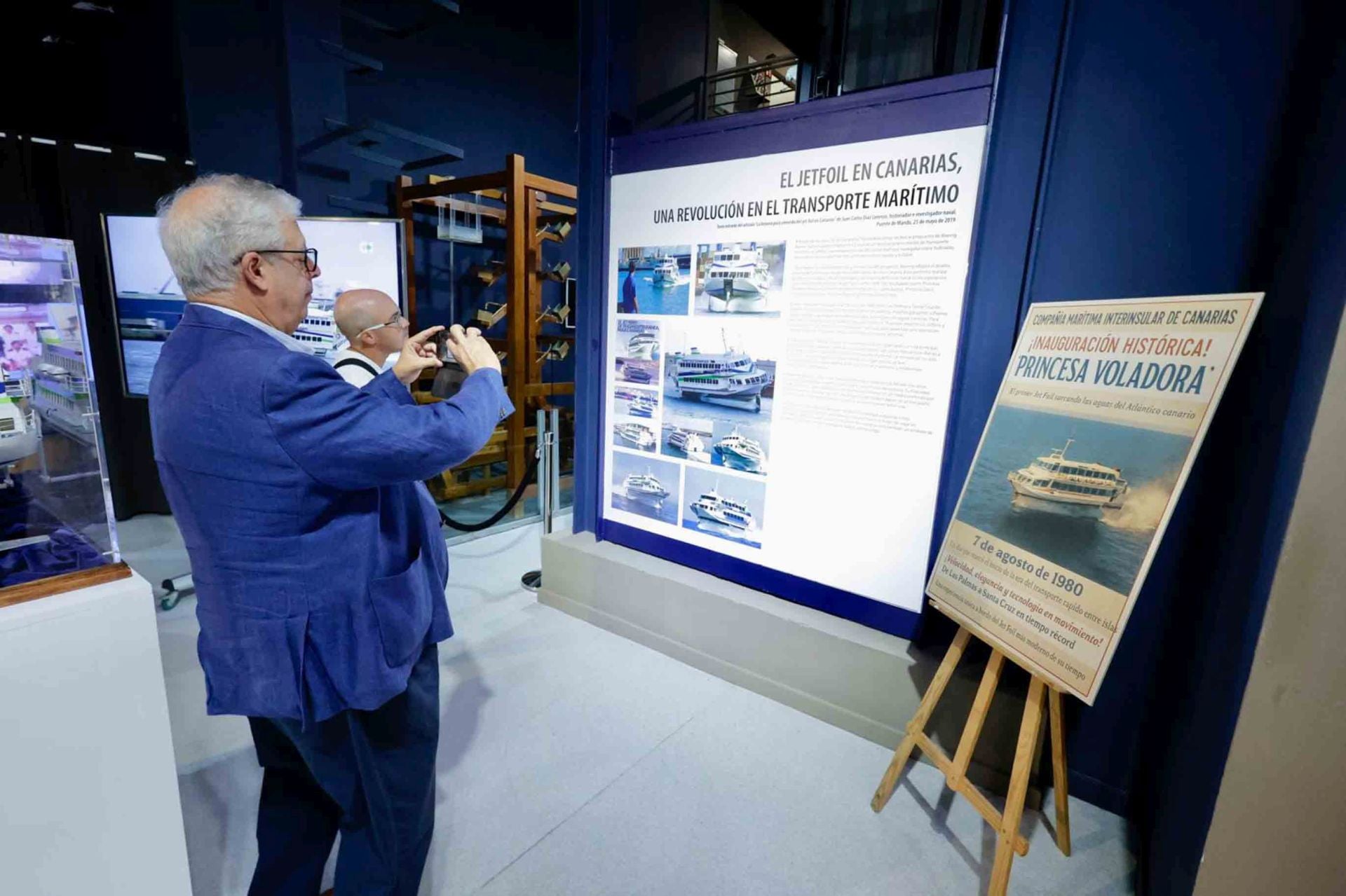 El aniversario del Jetfoil en imágenes