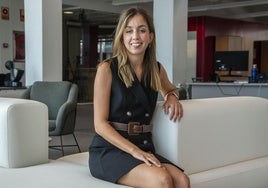 Laura Santana, en las instalaciones de CANARIAS7.