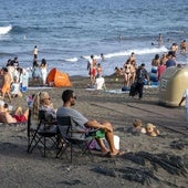Playa de San Agustín, en Gran Canaria.