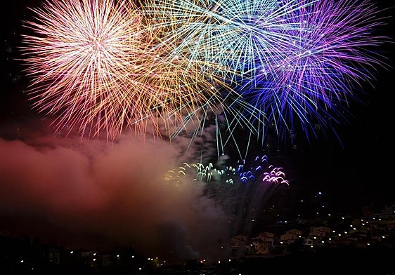 El calor de los fuegos de San Lorenzo.