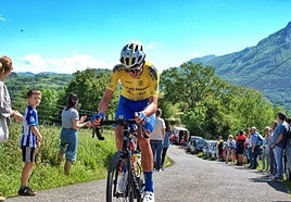 Daniel Lado brilló en la prueba vasca.