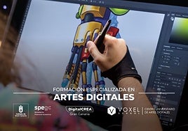 El arte digital como futuro profesional: una oportunidad para el talento joven en Canarias