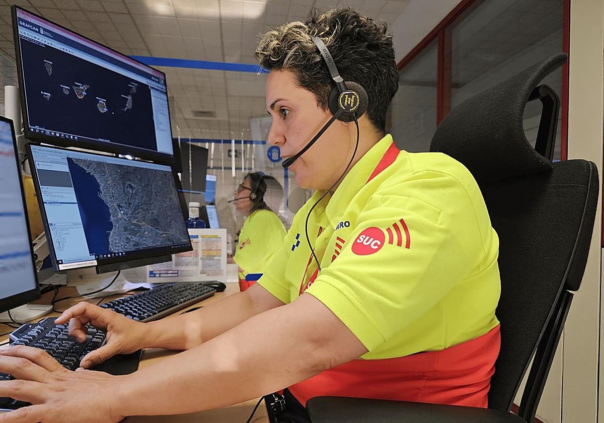 La enfermera coordinadora del SUC en Tenerife.