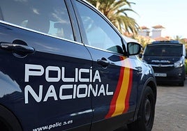 Imagen de archivo de un vehículo de la Policía Nacional.
