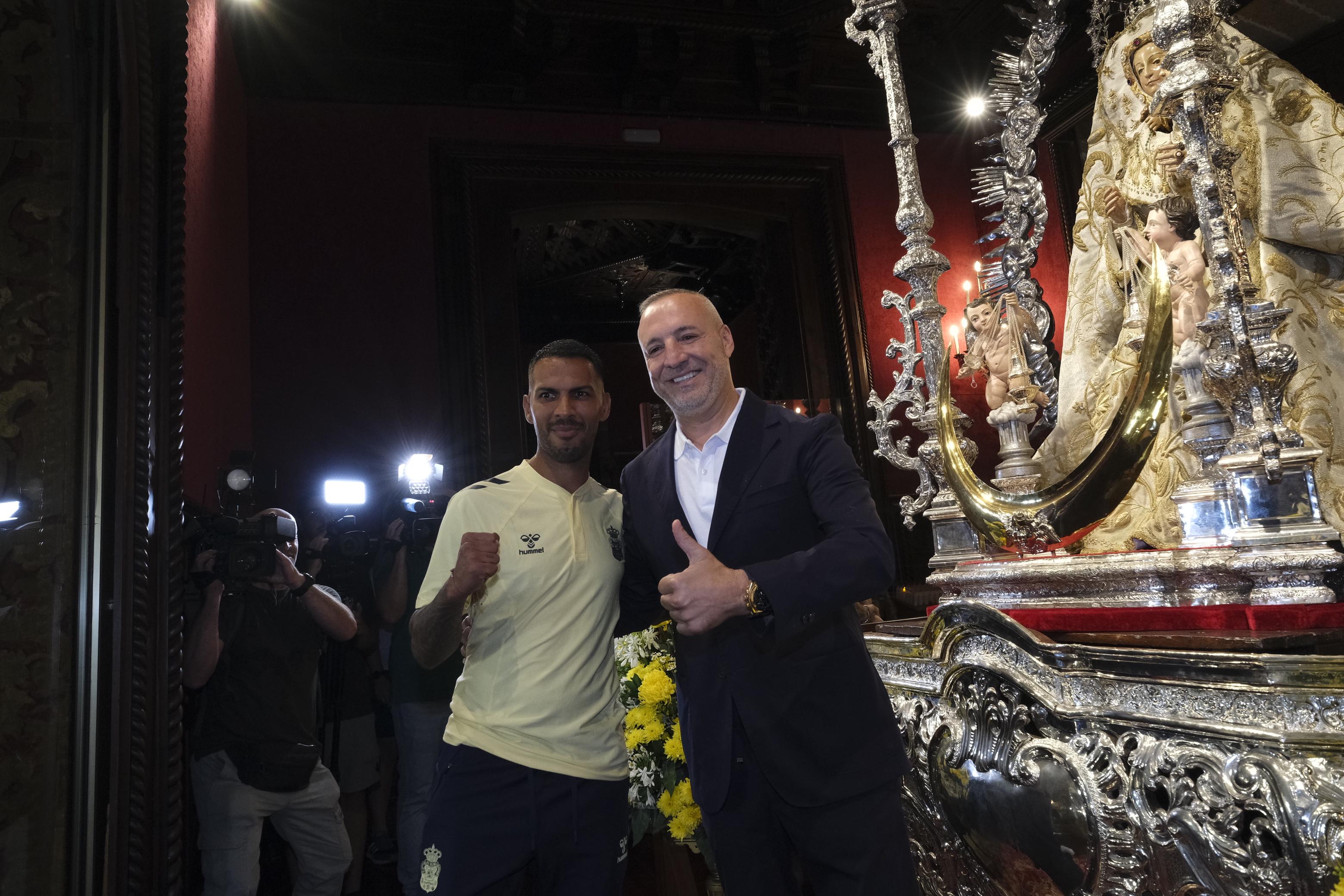 La UD visita Teror con ilusiones de Primera