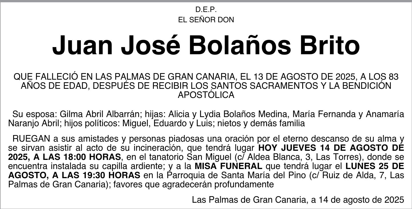 Juan José Bolaños Brito