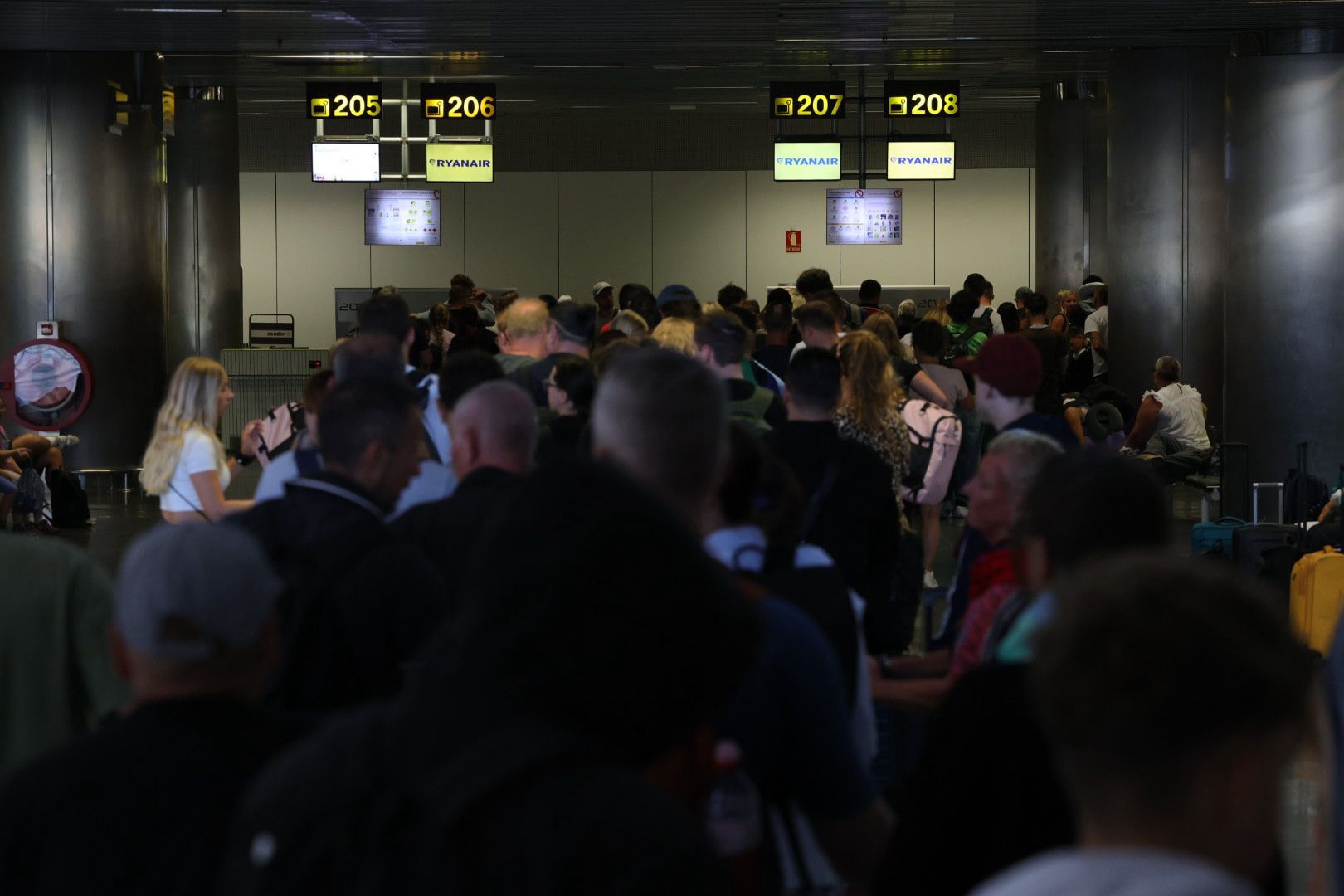 Así se vivió la huelga de Ryanair en el Aeropuerto de Gran Canaria