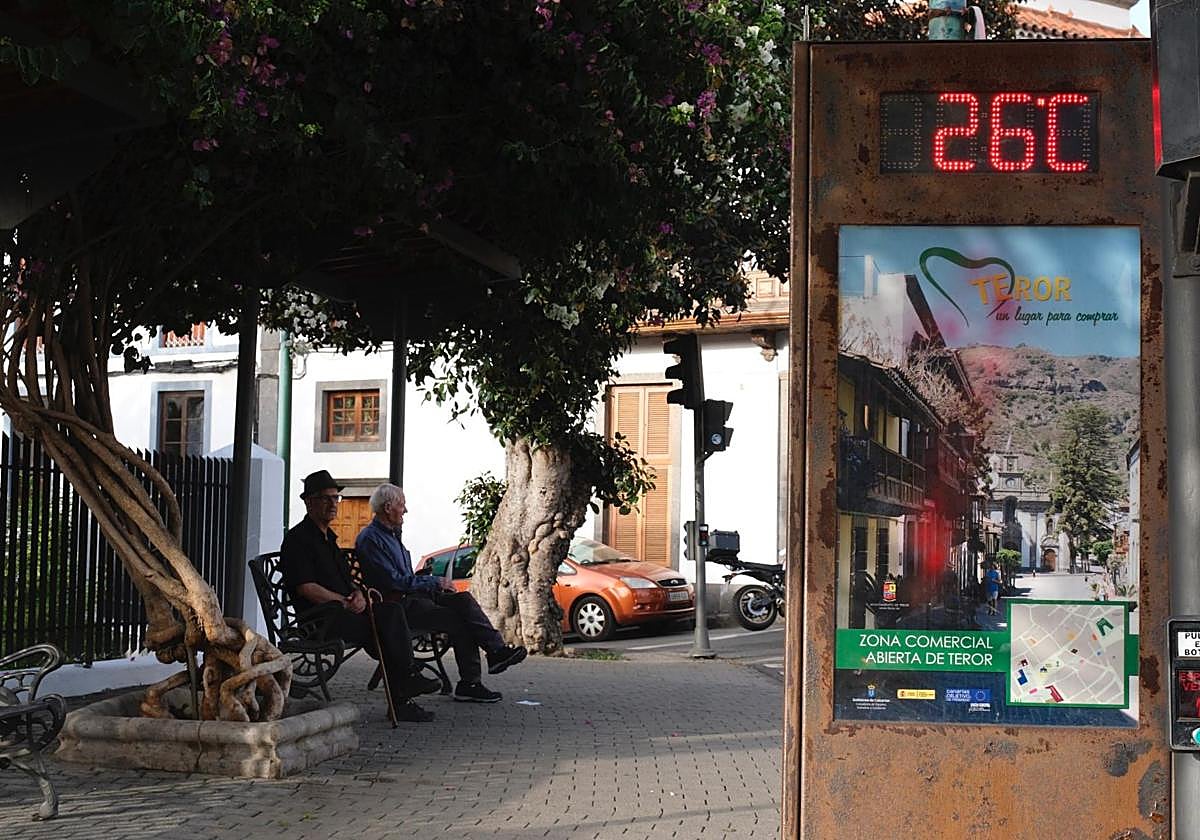 Canarias sigue registrando temperaturas altas.