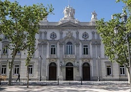 Sede del Tribunal Supremo, en Madrid.
